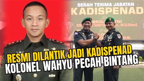 10 Hari Menjabat Kadispenad, Kolonel Wahyu Tancap Gas .